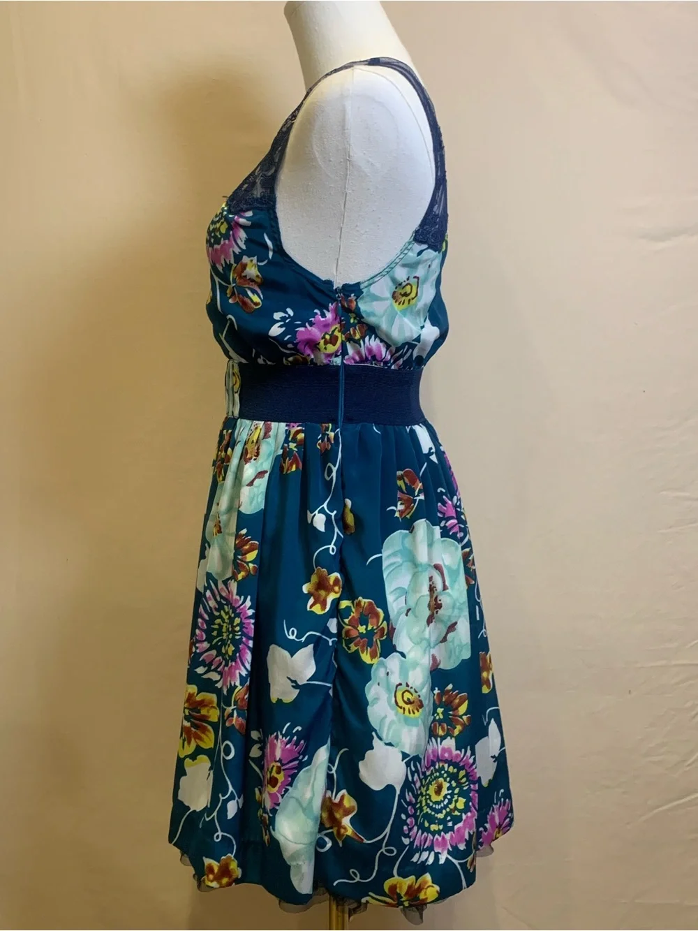 Vintage Free People Floral Dress, Size
